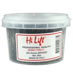 Hi Lift Bobby Pins Bronze 2" 250g