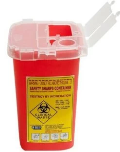 Sharps Container For Blades
