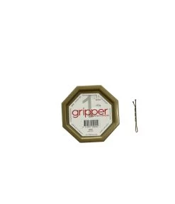 Gripper Premium Bobby Pins Gold 1.5 Inch 250g