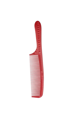 JRL Barbering Comb 7.6" - Red J201