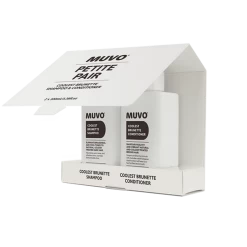 Muvo Coolest Brunette Petite Pair - Shampoo & Conditioner 100ml