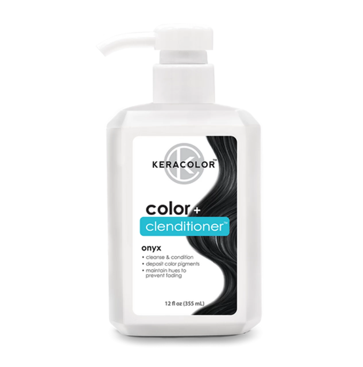 Keracolor Color Clenditioner Colour Shampoo Onyx 355ml