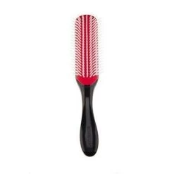 Denman Brushes D3 Medium Styling Brush 7 Rows - Black/Red
