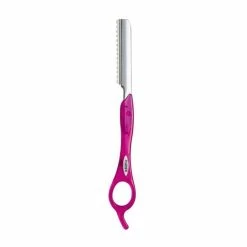 Feather Styling Razor Long Handle Fuschia