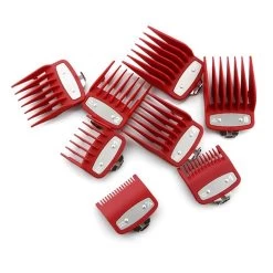 Wahl Red Premium Clipper Attachment Guard Set - 8pc